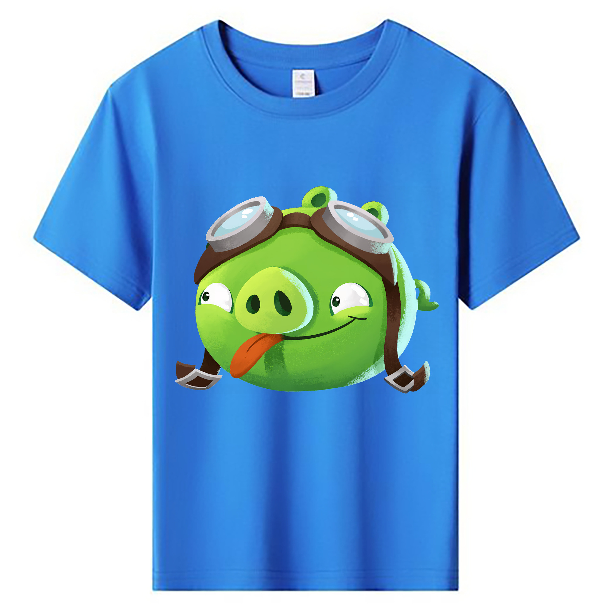 （画像用） Angry Birds アングリーバード 綿100％キッズTシャツ（フロントプリント）